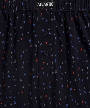 Трусы (2 шт) мужские семейные Atlantic 2MBX-048, графитовый + темно-синий