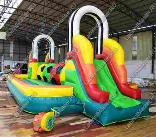 Коммерческий надувной батут "Футбольная площадка" 12*5*4 м