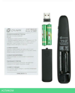 Презентер Oklick 695P Radio USB черный (1011985)