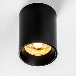 213437 Рамка (светильник) PVC д/LED-модулей 941хх и LED-ламп D50мм RULLO HP16 ЧЕРНЫЙ