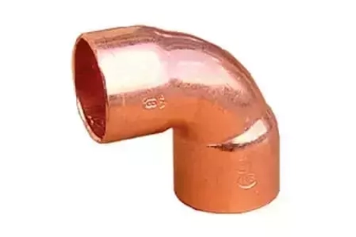 Отвод медный 2 1/8" (угол 90°)