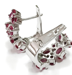 Серьги "Эстерелла" из серебра 925-й пробы