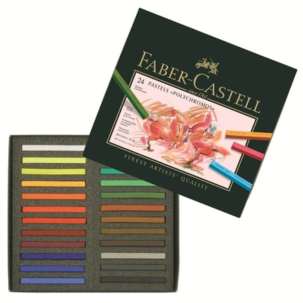 Faber-Castell набор пастели Polychrjmos 24 цв. картонная упаковка