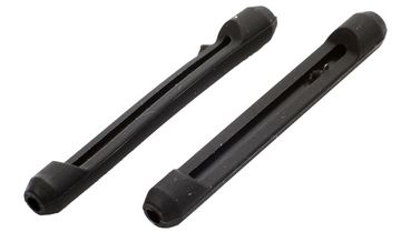 Стоппер силиконовый черный для тонких заушников