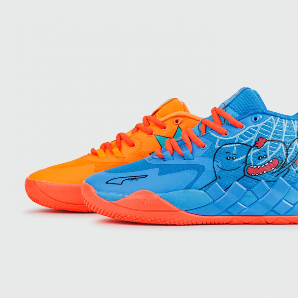 кроссовки Puma MB.01 Orange Blue