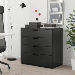 Комод - IKEA GALANT/ГАЛАНТ ИКЕА, 80х45х80 см, черный