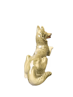 Фарфоровая статуэтка "Немецкая овчарка" (ЛФЗ), 1970-1990 гг.