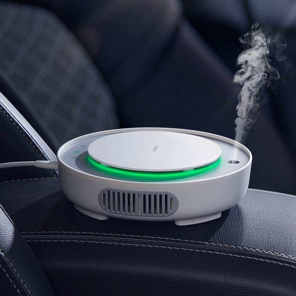 Автомобильный очиститель воздуха Baseus Freshing Breath Car Air Purifier - White