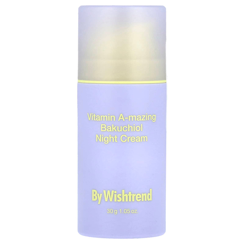 By Wishtrend, Ночной крем с витаминами A-mazing, бакучиол, 30 г (1,05 унции)