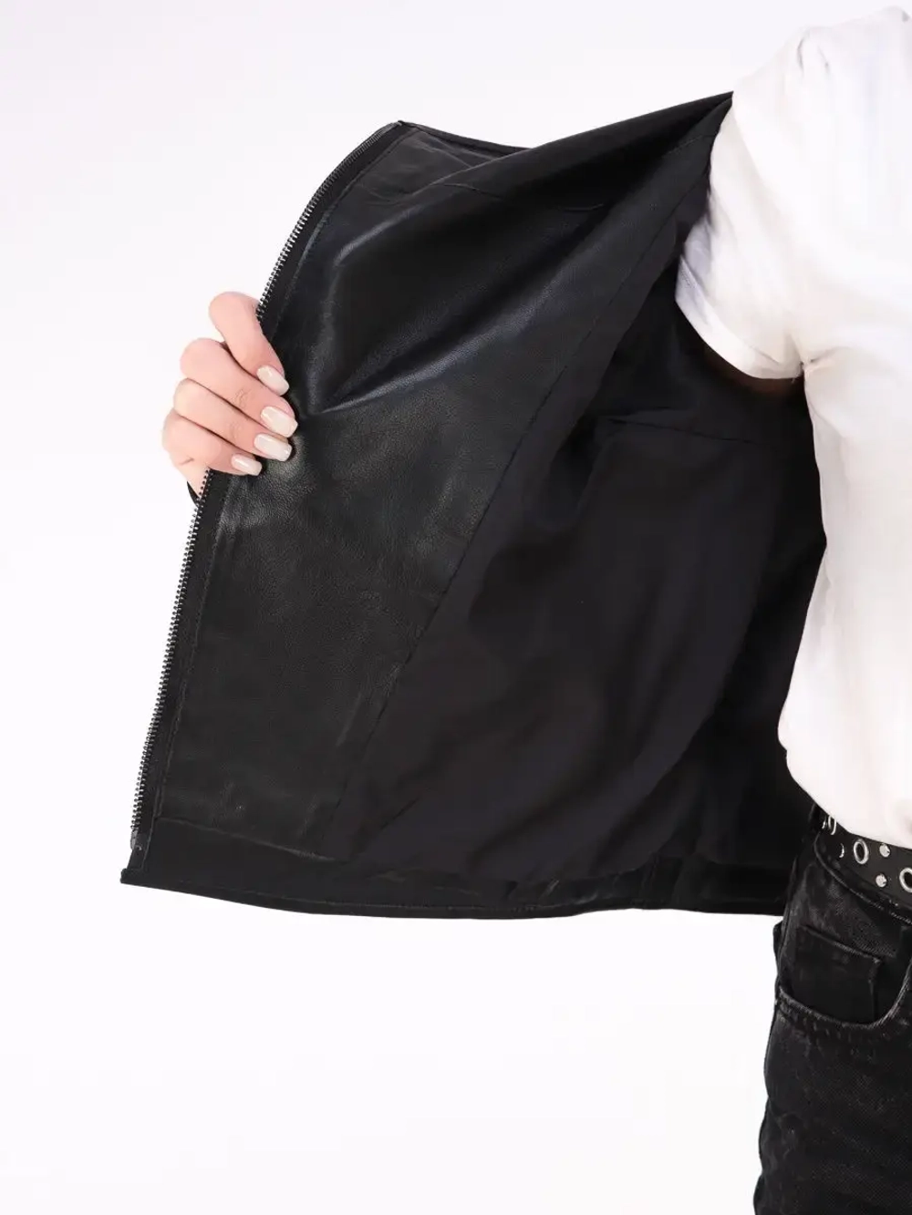 Куртка женская из натуральной кожи