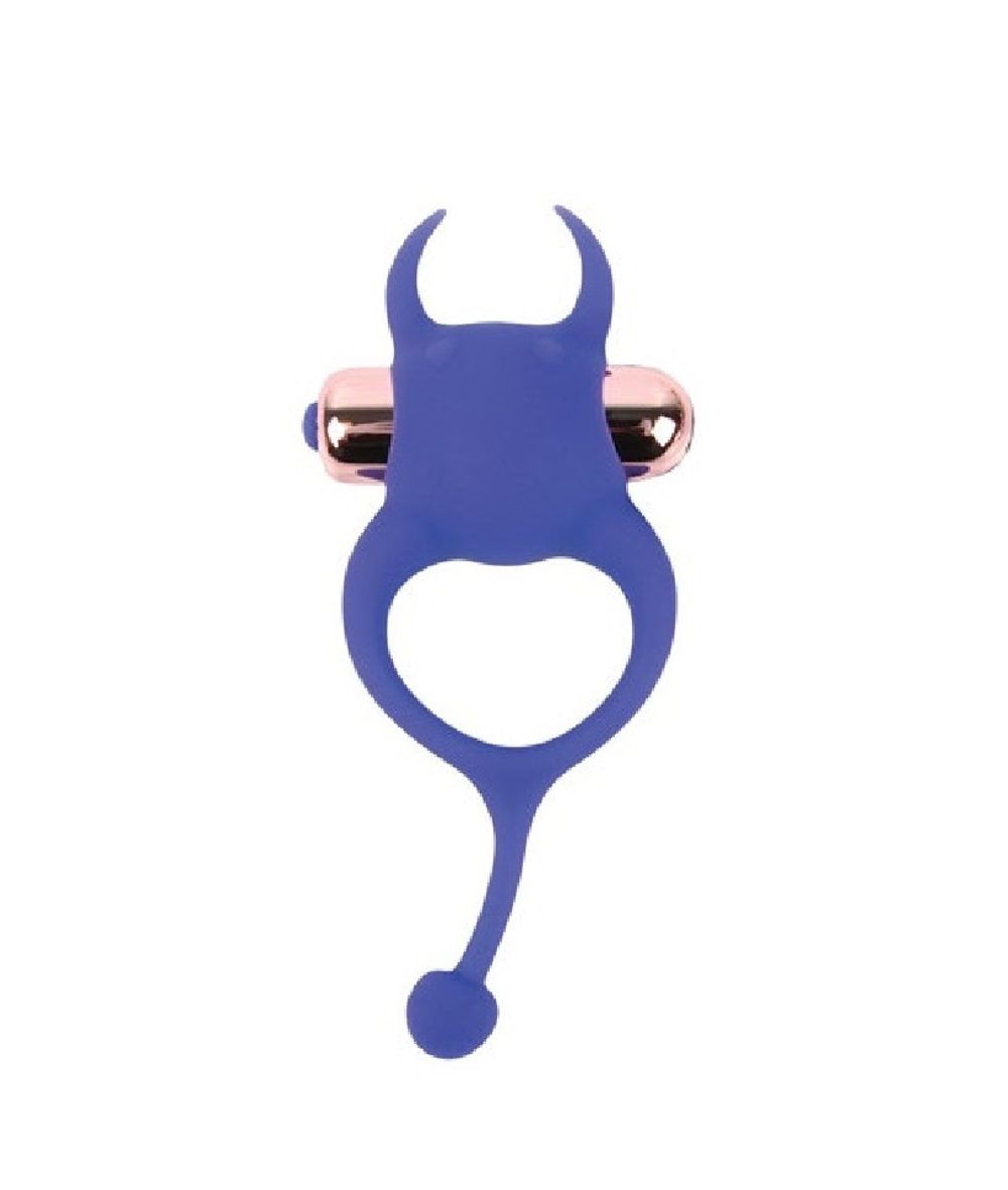 Виброкольцо Sweet toys синее D 3 см