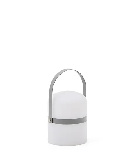 Переносная настольная лампа Ridley светло-серая