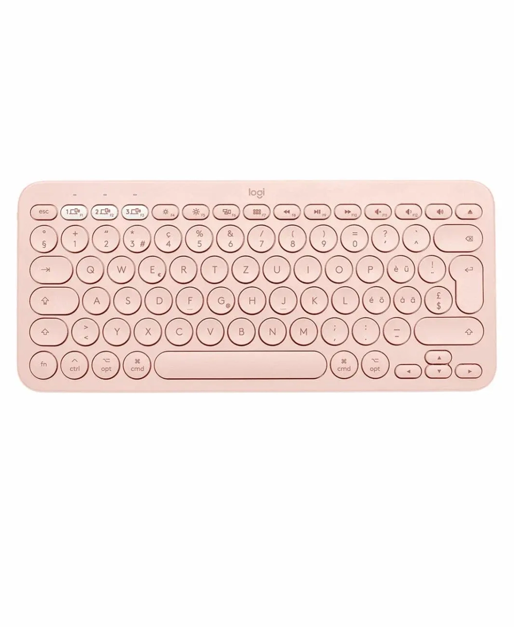 Клавиатура Logitech K380 Rose,