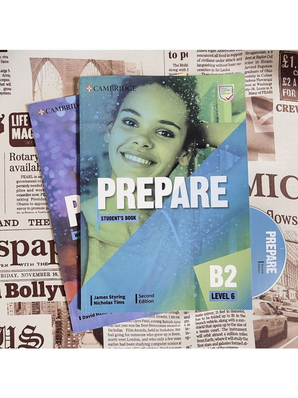 Prepare 6 (B2) SECOND EDITION Student's Book+Workbook+CD
