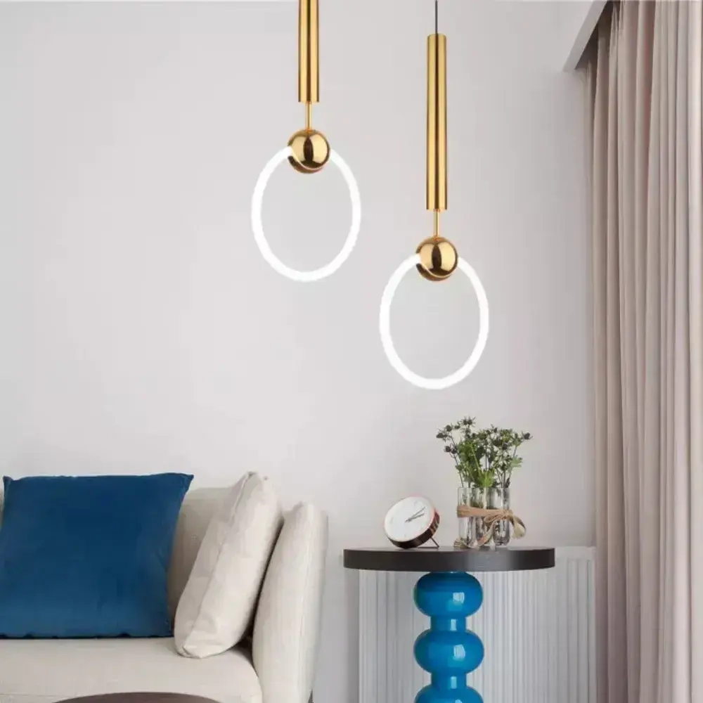 Светильник подвесной потолочный светодиодный, 4000К, 24ВТ, бронзовый