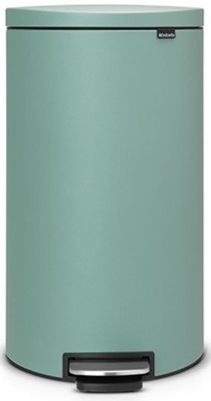 Ведро для мусора Brabantia FlatBack 30л бирюзовое