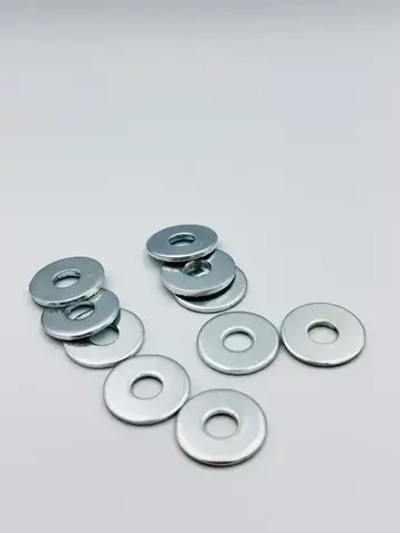 КрепХаус Шайба Кузовная M8, DIN9021, ГОСТ 6958-78, 100 шт.