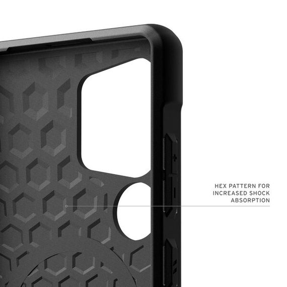 Чехол UAG Metropolis LT для Samsung Galaxy S25 Ultra топографический черный (Topography) (214470114062)