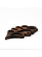 Менажница "Дубовый лист" из кедра