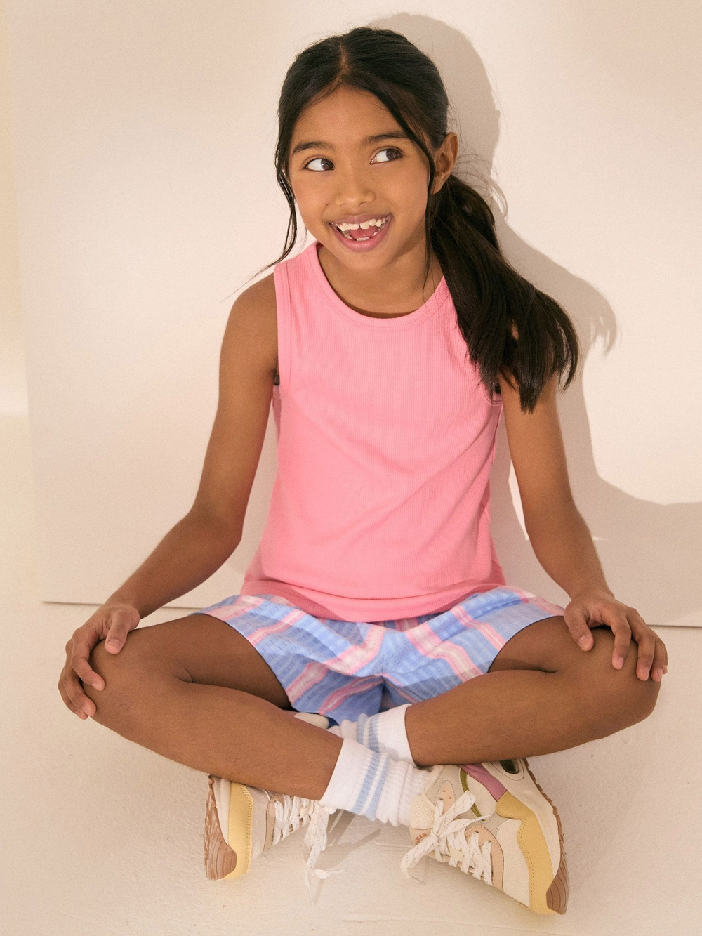 Майка для девочки Next AH9-534, Розовый