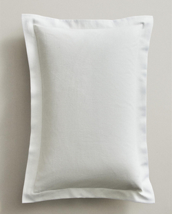 Zara Home наволочка декоративная из хлопка, белый, 50x75 см · 5161/007