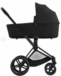 Cybex Детская коляска Priam IV Matt Black 2 в 1 цвет Sepia Black