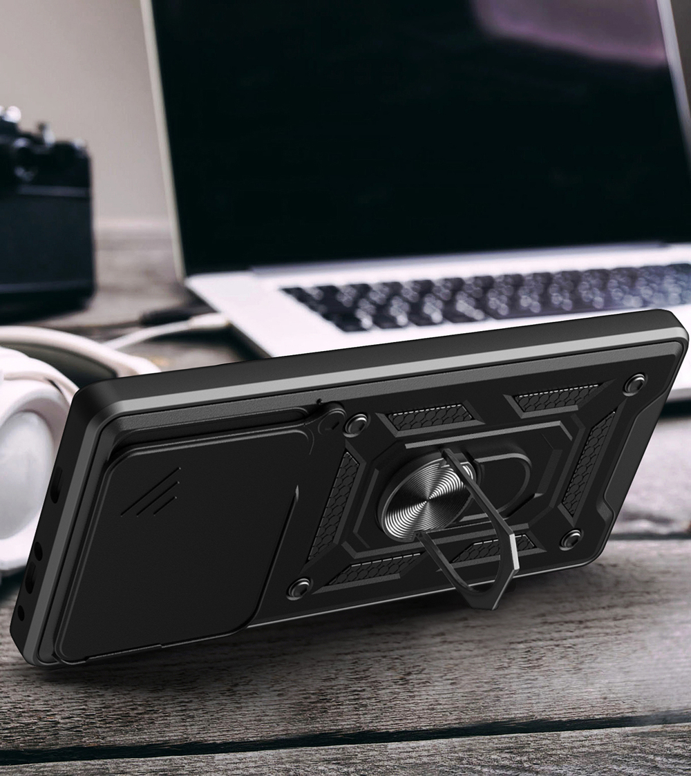 Чехол с кольцом Bumper Case для Poco F6