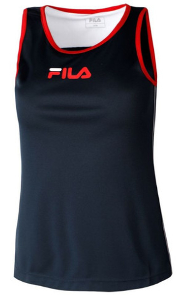 Футболка для девочки теннисная Fila Top Amber Girls - небесный