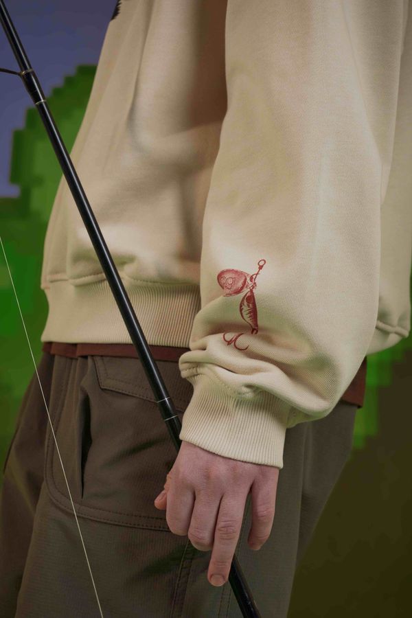 Толстовка Fly Fishing Beige - фото 8