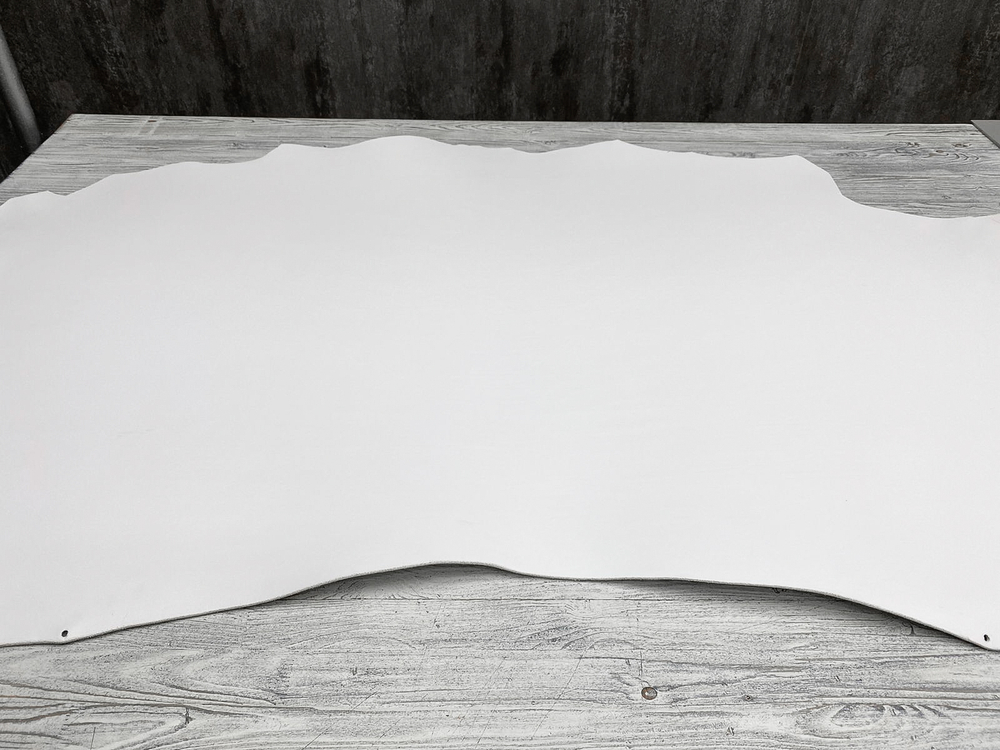 Дакота цв. Белый / Bianco, 3,0-3,2 мм, ременная кожа