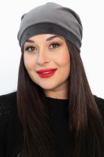 Чалма с бантом (серая) ЧБ8-23М LT Collection