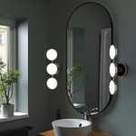 Настенный светильник IKEA KABOMBA (КАБОМБА), Хромированный, 47x14 см