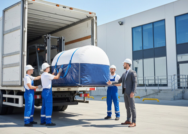 Как безопасно перевозить пневмоангар: подробная инструкция