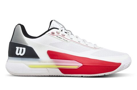 Теннисные кроссовки Wilson Rush Tour 5 - white/black/infrared