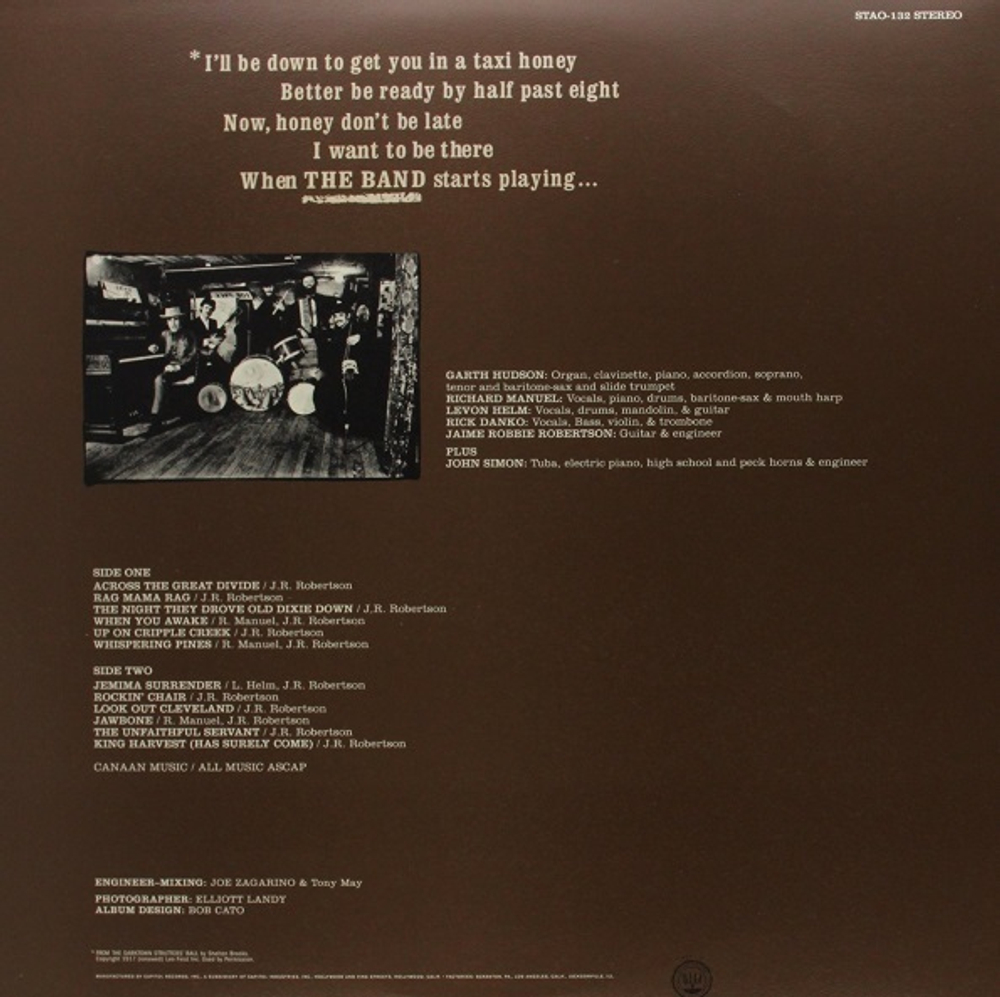 The Band / The Band (LP)