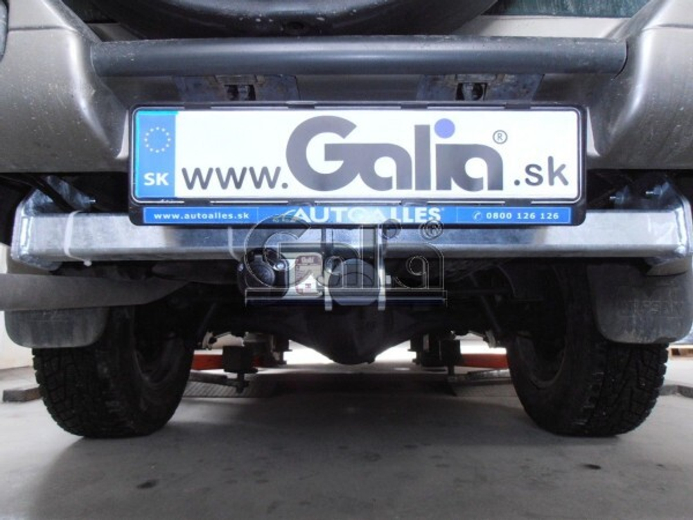Фаркоп оцинкованный Galia N027A для Ford Maverick 1993-2000, Nissan Terrano 1993-2002(паспорт и сертификат в комплекте)(без электрики)