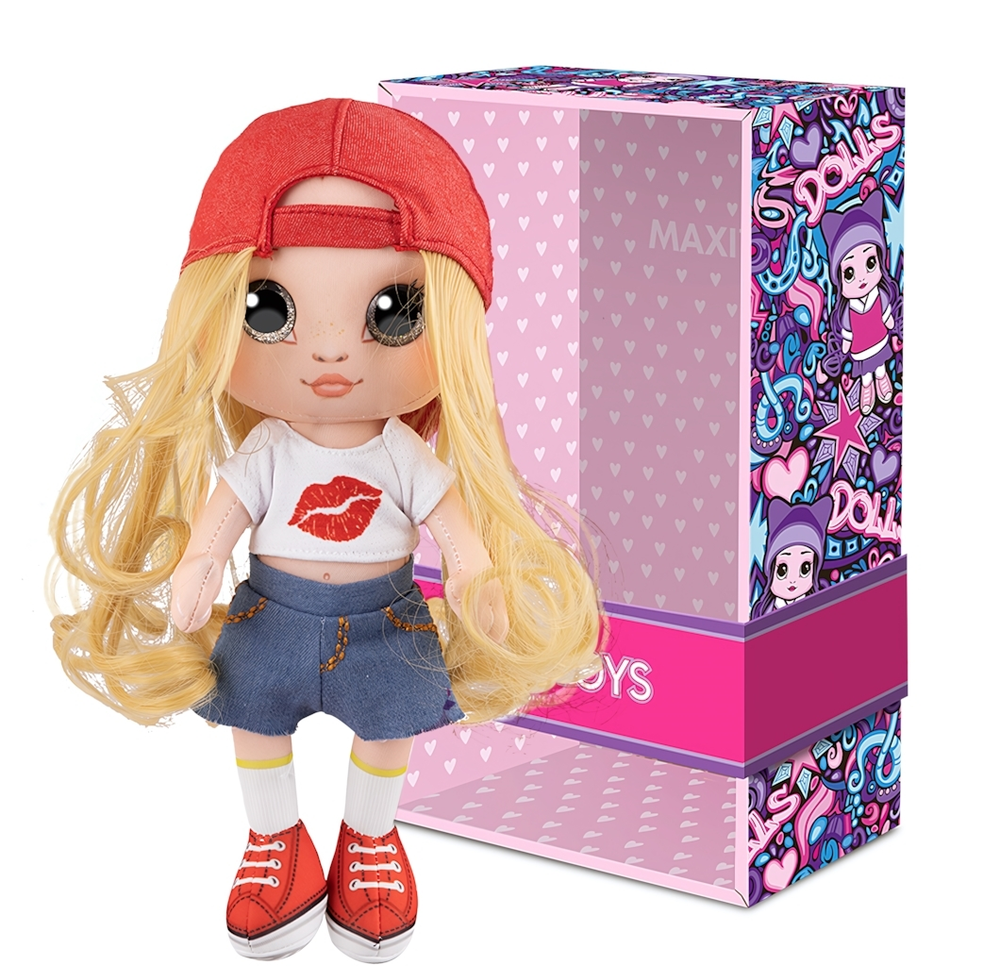 Мягкая игрушка в коробке "Кукла Оливия" 20см (Maxitoys)