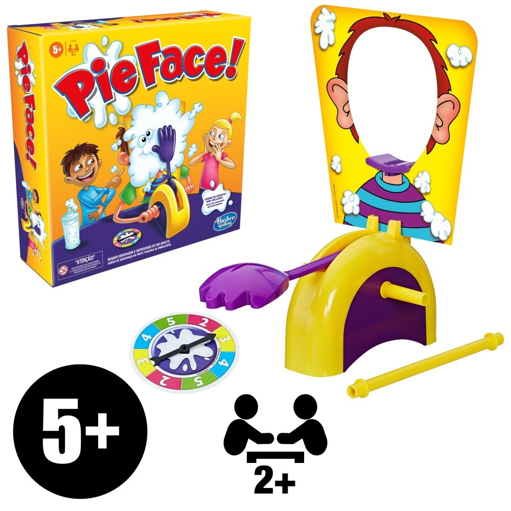 Hasbro - PIE FACE Пирожное лицо социальная семейная игра E7638