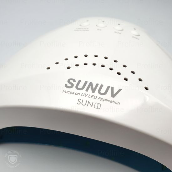 Оригинальная лампа для сушки геля и гель лака LED 48W SUN 1, гарантия 1 год.