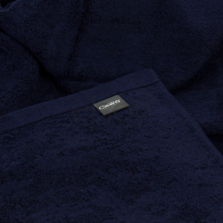 Полотенце 70х140 Cawo Life Style 7007 Uni темно-синее Германия фото