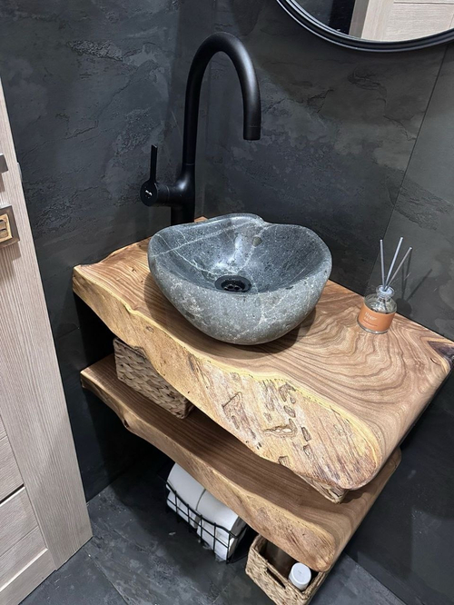 Столешница под раковину карагач