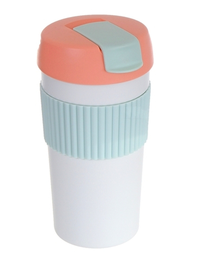 Термокружка Xiaomi Kiss Kiss Fish Rainbow 490ml (Pink Mint)