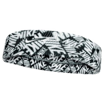 Повязка на голову теннисная Nike Swoosh Headband - black/white