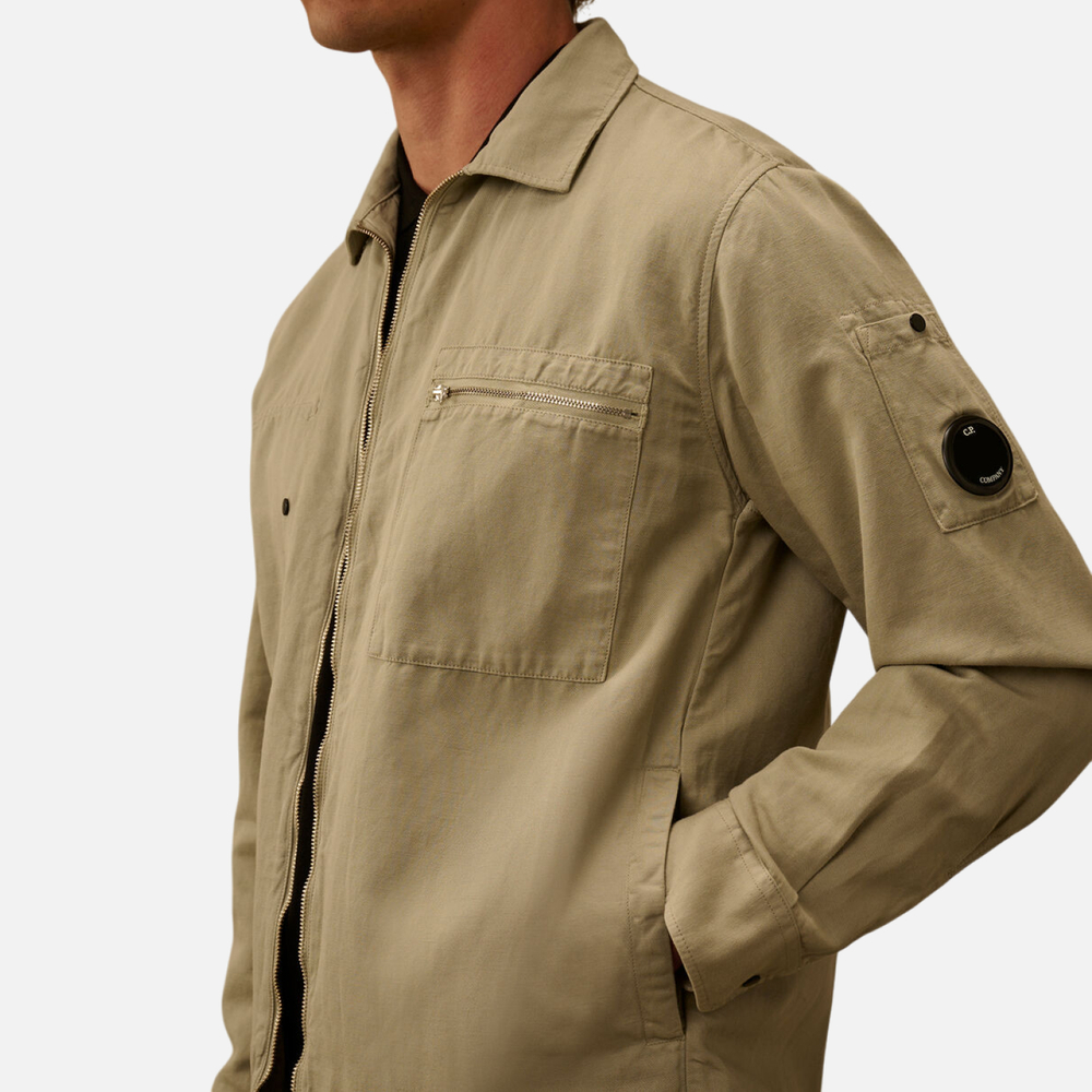 Куртка-рубашка Overshirt In Cotton/Linen
