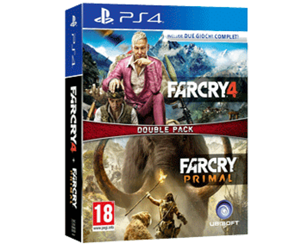 Far Cry Primal + Far Cry 4 (PS4) Б/У