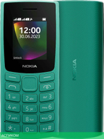 Мобильный телефон Nokia 106 TA-1564 DS EAC зеленый (1GF019BPJ1C02)