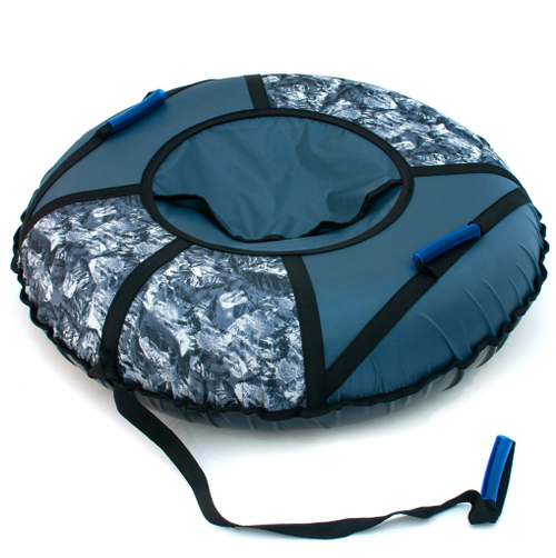 Тюбинг 110 см + камера, верх-оксфорд, низ-пвх, принт "Зайцы", упаковано в индивидуальную коробку