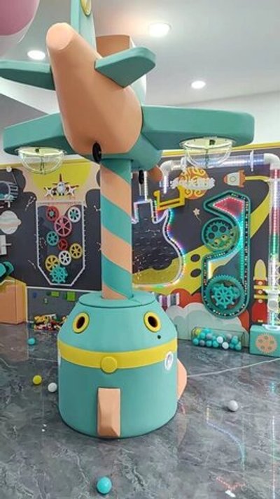 Шаропад "Весёлый самолёт"