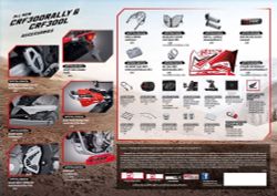 Rear Rack for Honda CRF300L-Rally300. APK1TAL50410TA. H2C Rear Rack. Rack crf300