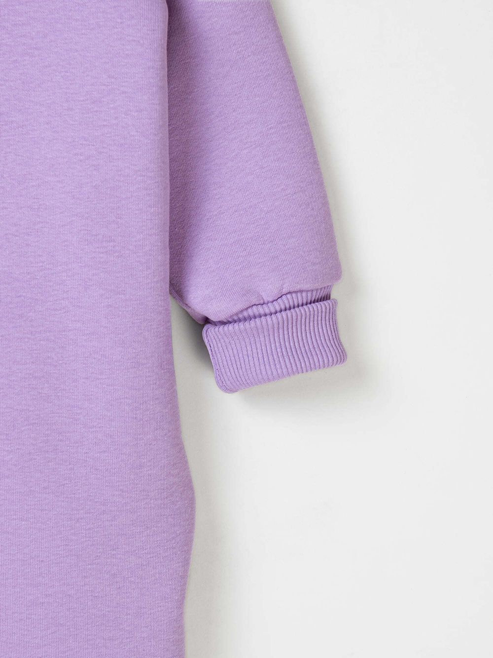 Комбинезон с клапаном и капюшоном "Лаванда" утепленный